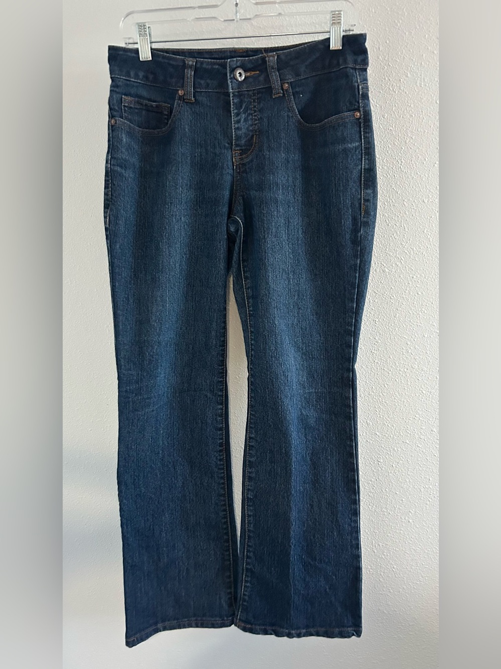 Faded Glory Dark Wash Flare Jeans